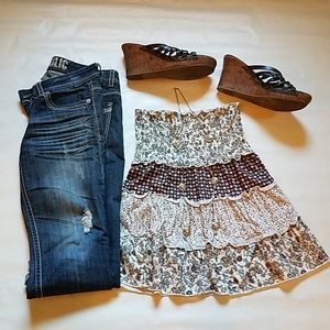 Maurices strapless tank